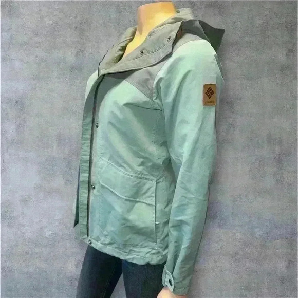 Columbia Omni-Tech Cypress Crossing Hooded Women's Rain Jacket Size XS - Picture 4 of 11